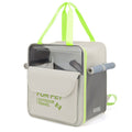 Blue cat travel backpack showing Oxford cloth and PC frame construction